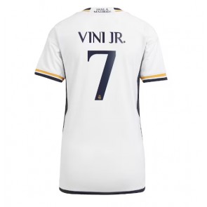 Real Madrid Vinicius Junior #7 Hemmatröja Kvinnor 2023-24 Kortärmad